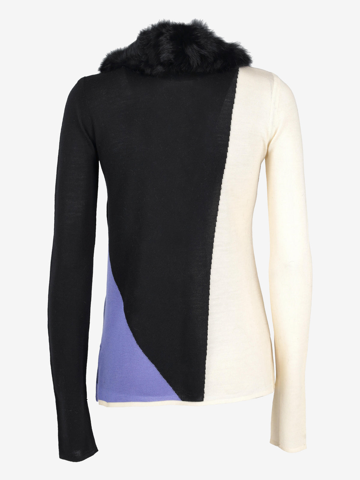 Fendi Sweater With Fur Collar W2511.92  Fendi 