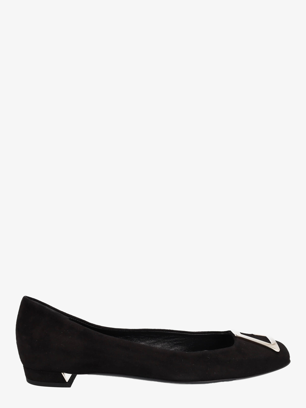 Gucci 绒面革平底鞋