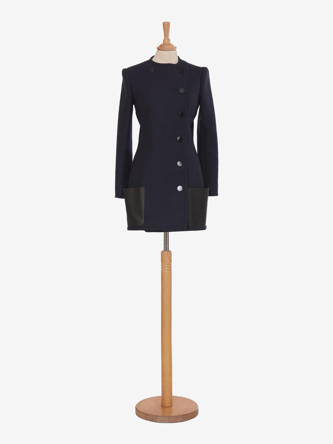 Céline Blue wool coat