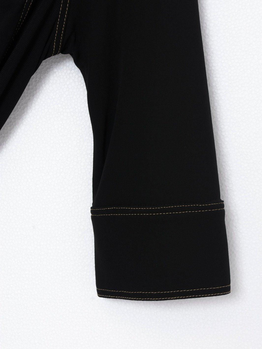 Y2K Diane Von Furstenberg black and beige wrap dress W22050408  Diane Von Furstenberg 