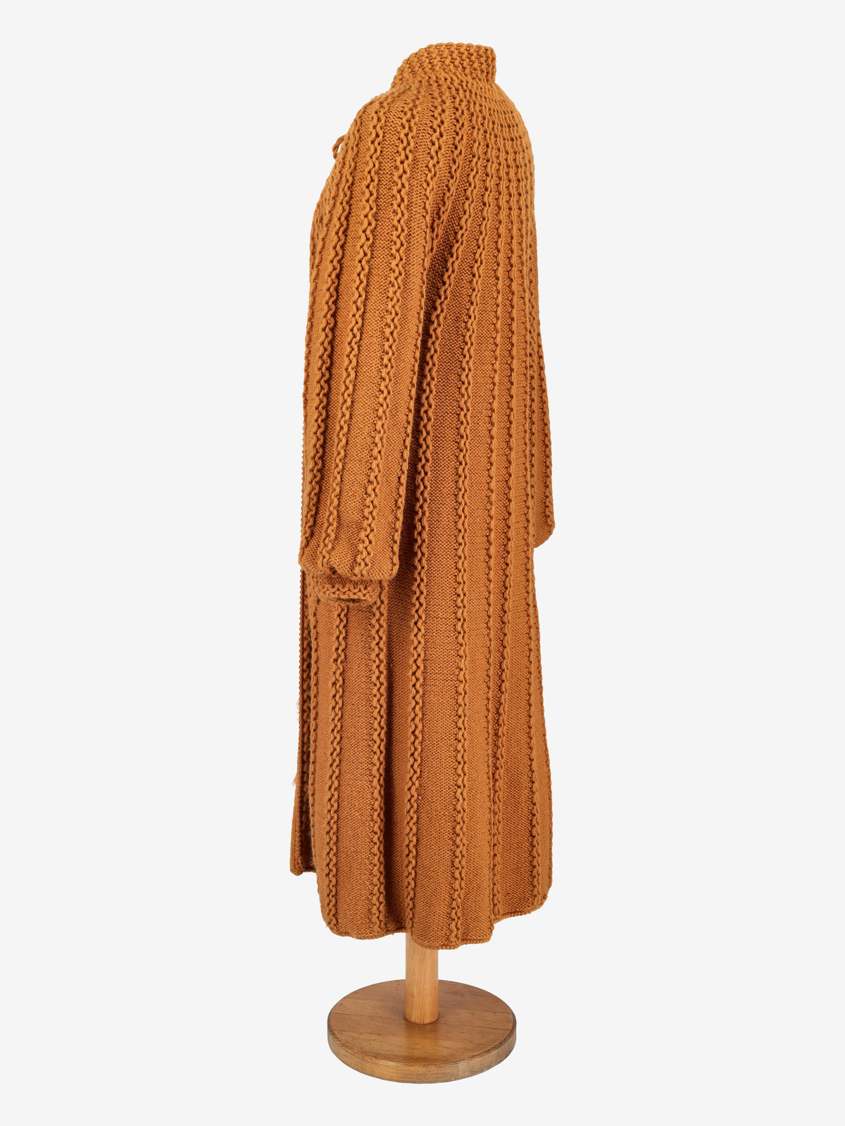 André Laug Orange Wool Long Outwear WCV151124.1  Andre Laug 