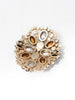 Gianfranco Ferrè brooch with black stones, 1980 W22062801  Gianfranco Ferré 