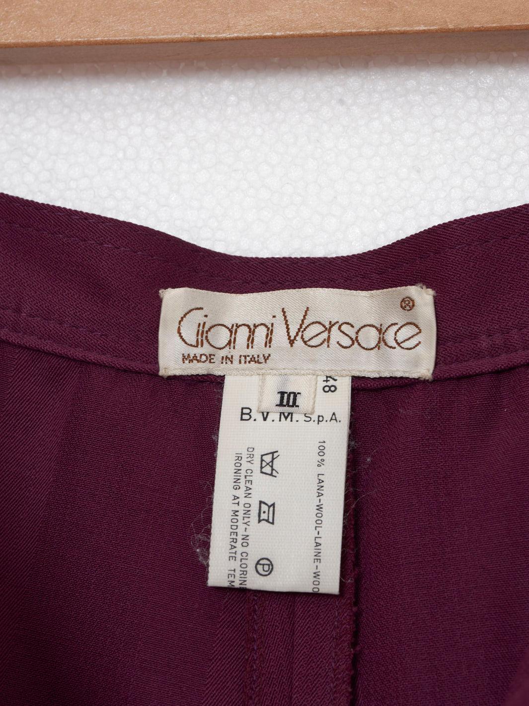 Gianni Versace 荷叶边短裤