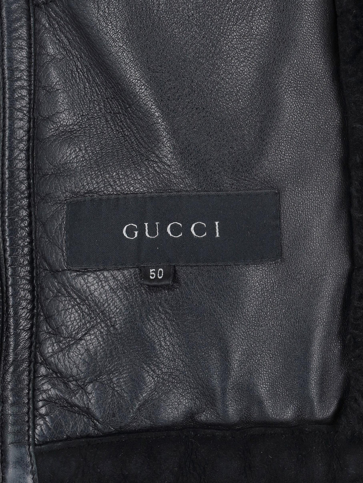 Gucci Black Shearling WCV250842  Gucci 