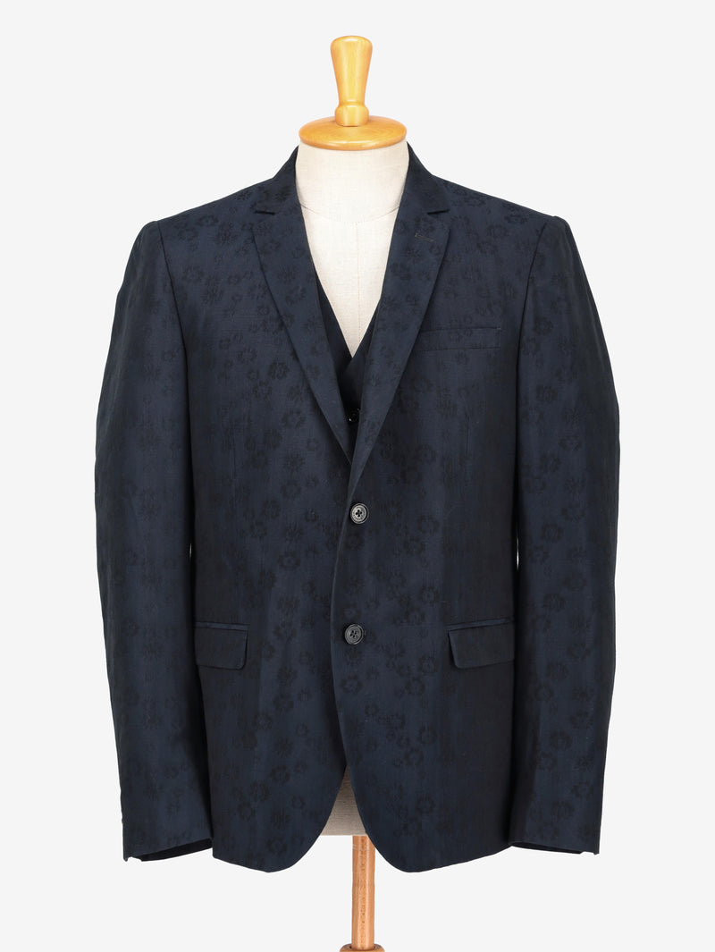 Massimo Rebecchi Flowered Blazer With Vest WCV250830.05  Massimo Rebecchi 