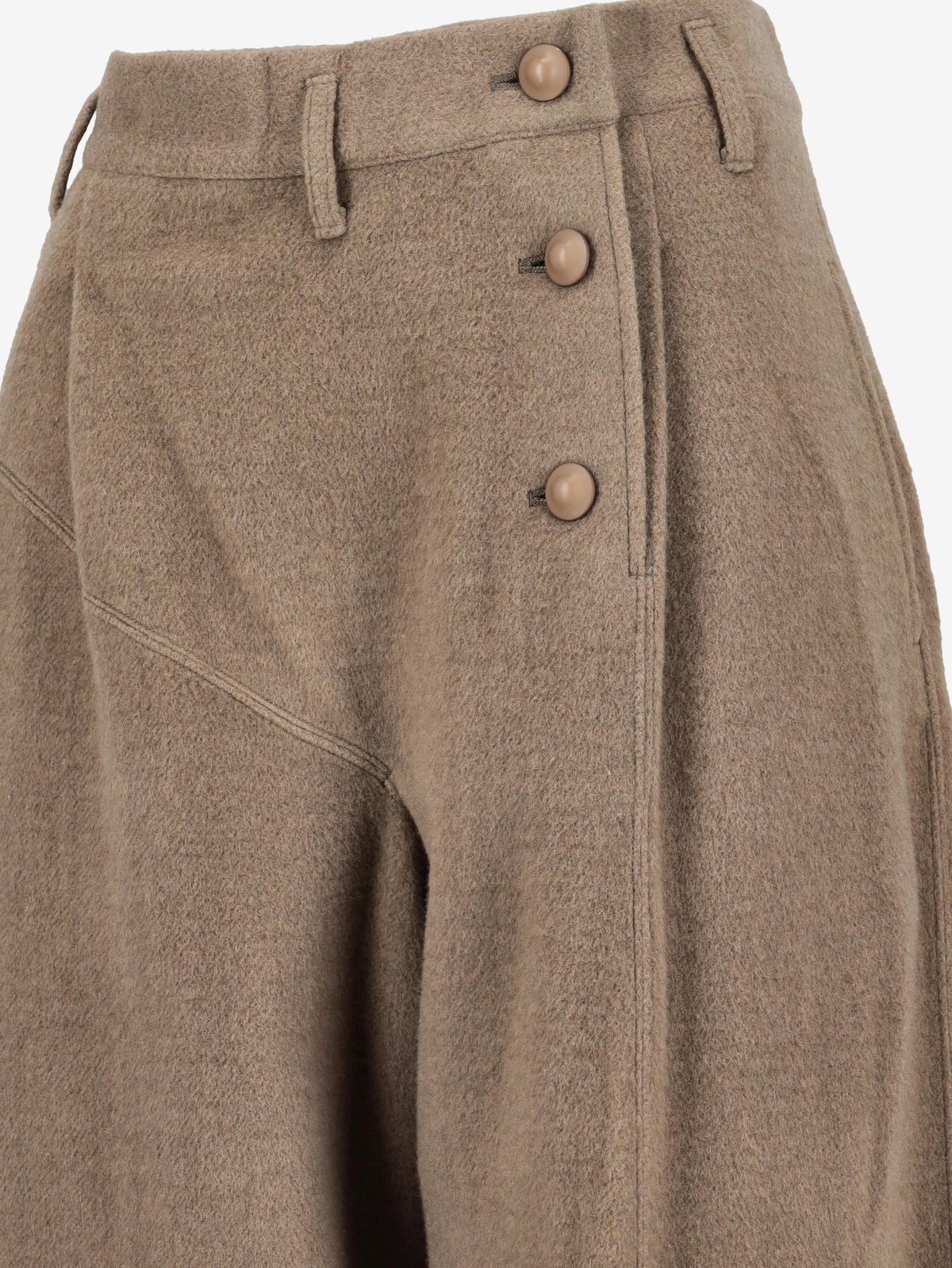 Pantaloni di lana Issey Miyake
