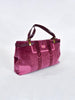 1970s Roberta DI Camerino pink velvet bag