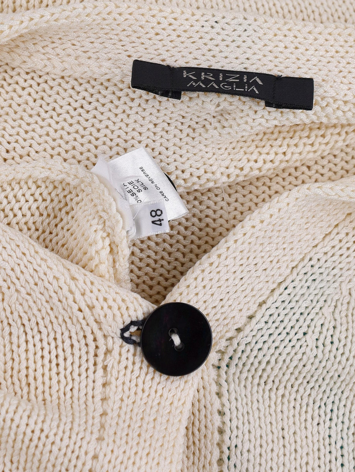 Cardigan lavorato a maglia Krizia