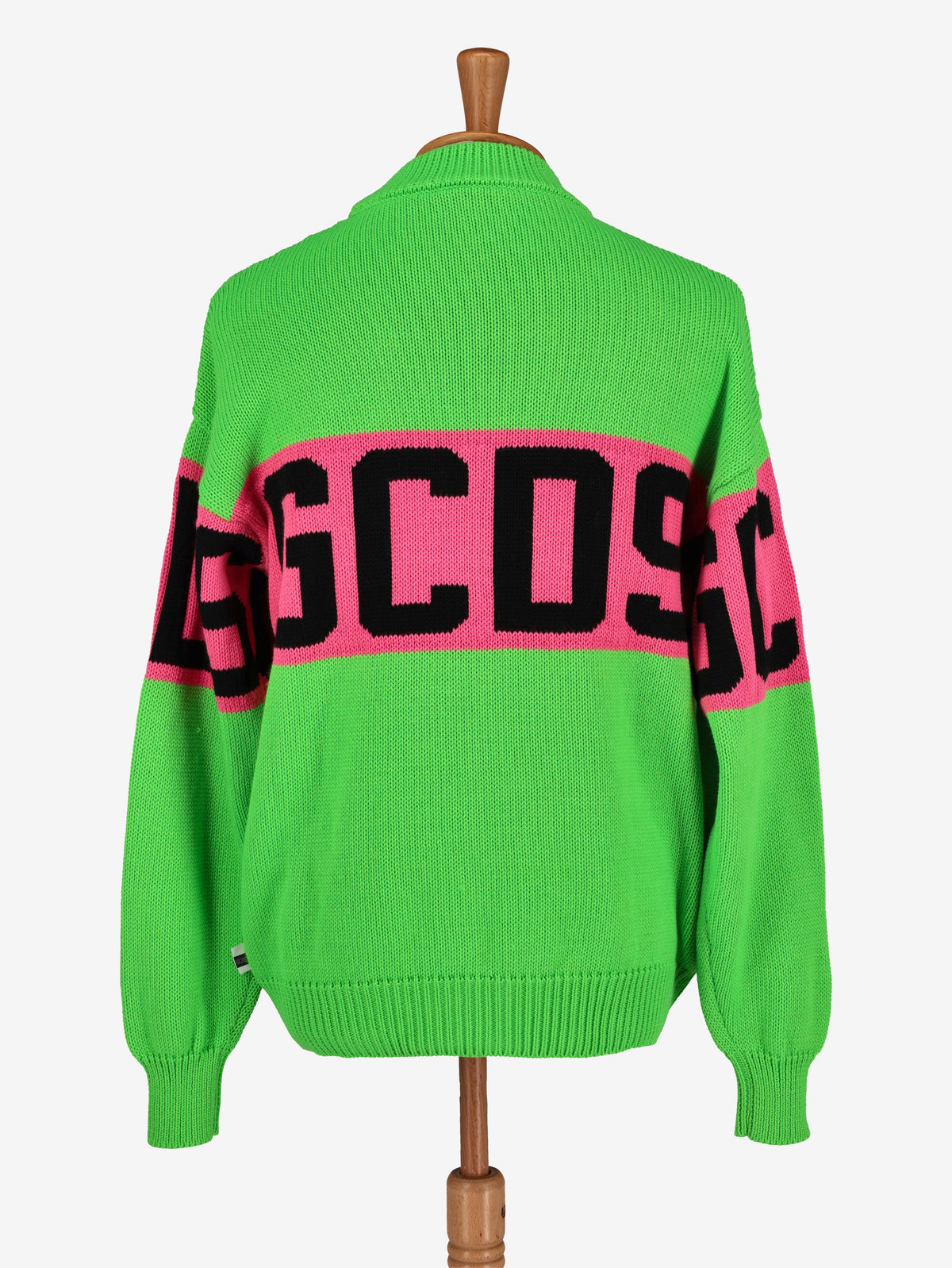 GCDS Acid Green Jumper WCV250816.01  GCDS 