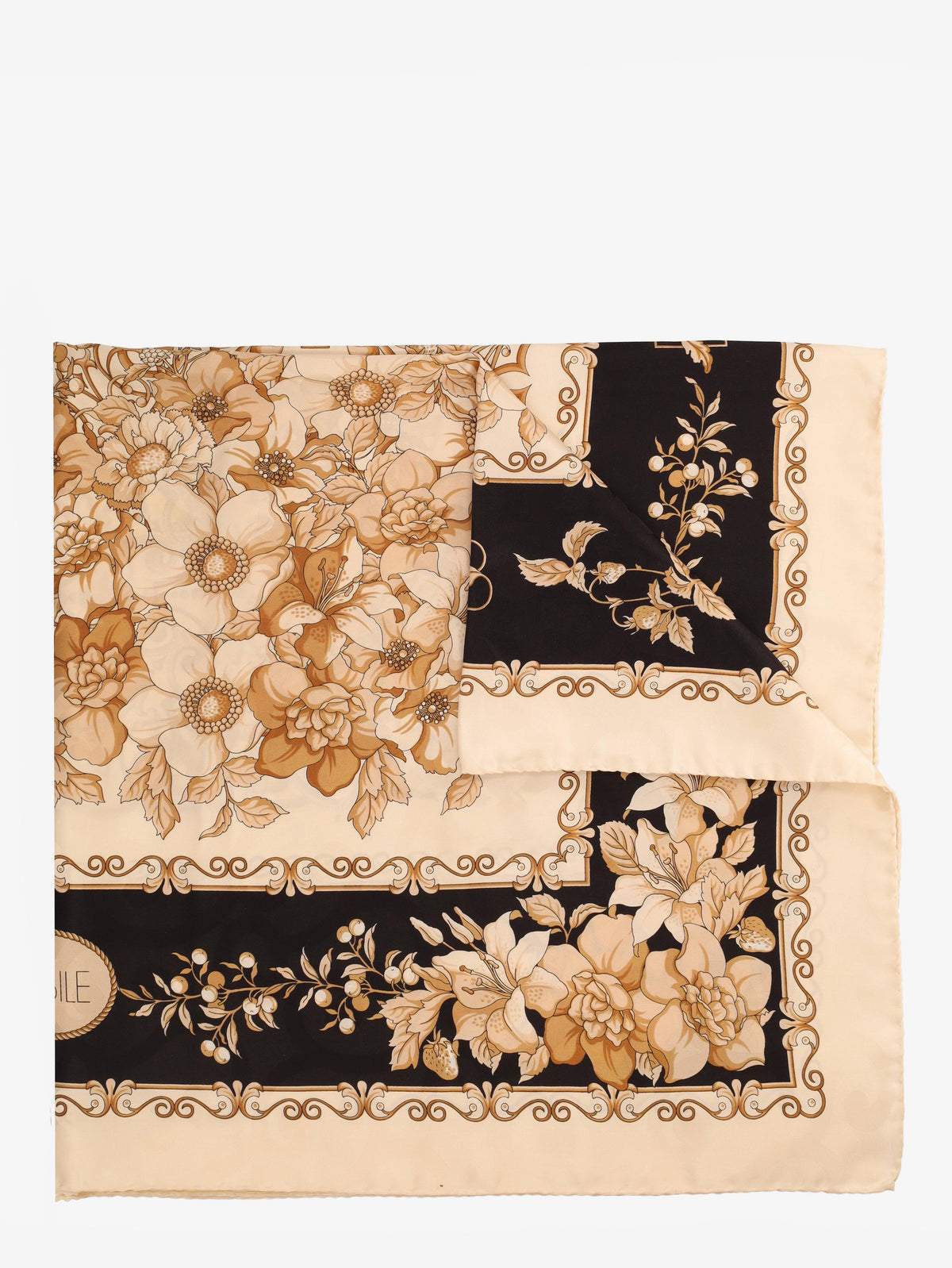 Basile Flowered Print Foulard WCV300625.28  Basile 