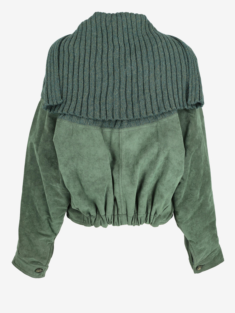 Mondrian Green Wool-Blend Jacket W2511.115.10  Mondrian 