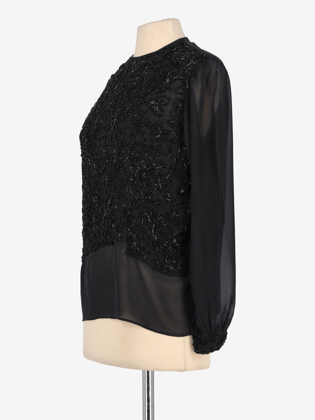 Vintage Semi-Sheer Blouse W261103.2  Vintage 