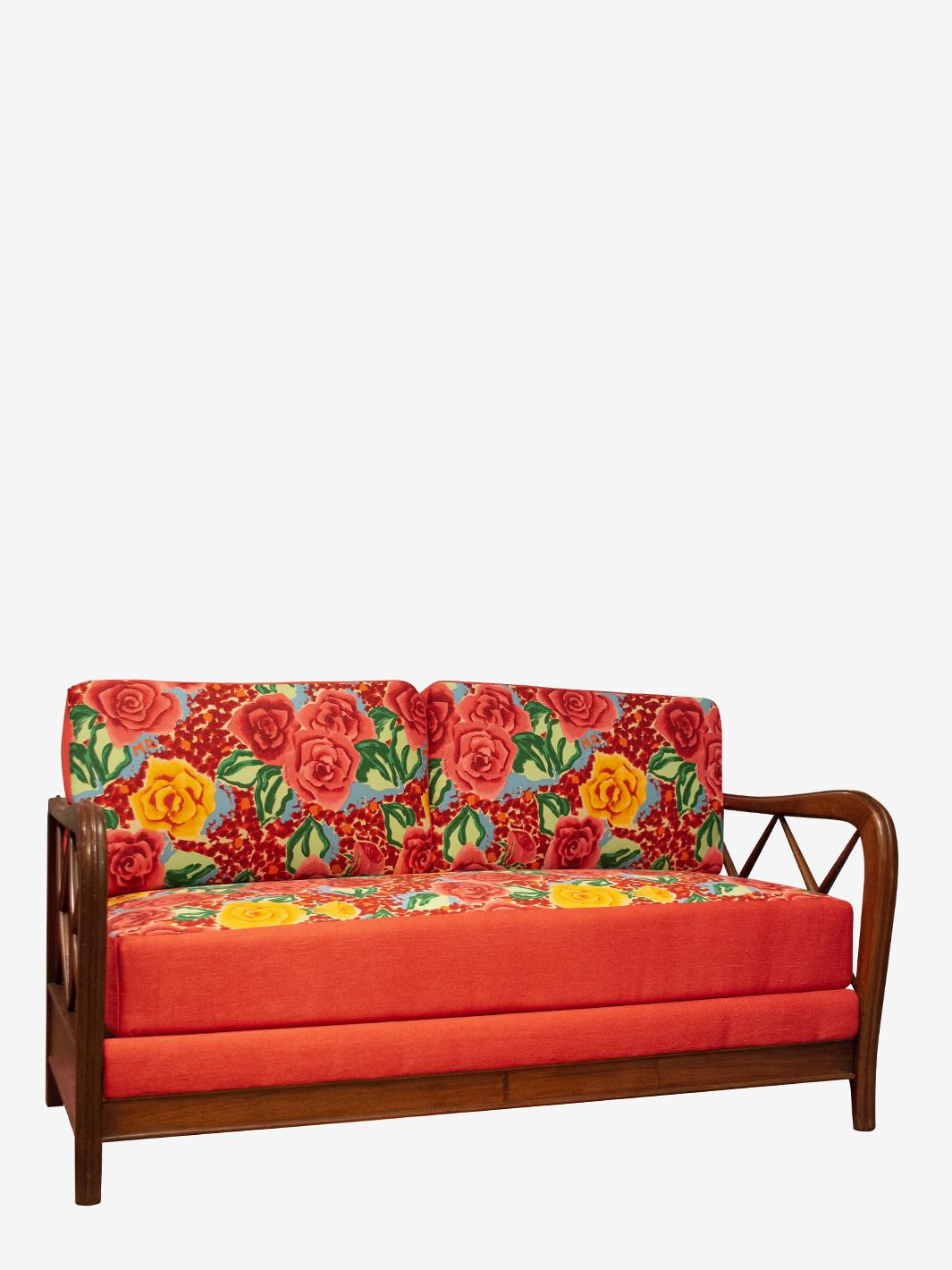 Paolo Buffa sofa bed 1950s