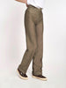 1990s Olivier Valentino pants in grey and brown melange linen MR511298  Oliver by Valentino 