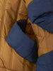 Vintage Gold quilt with blue snake - '00s AR021  Vintage 