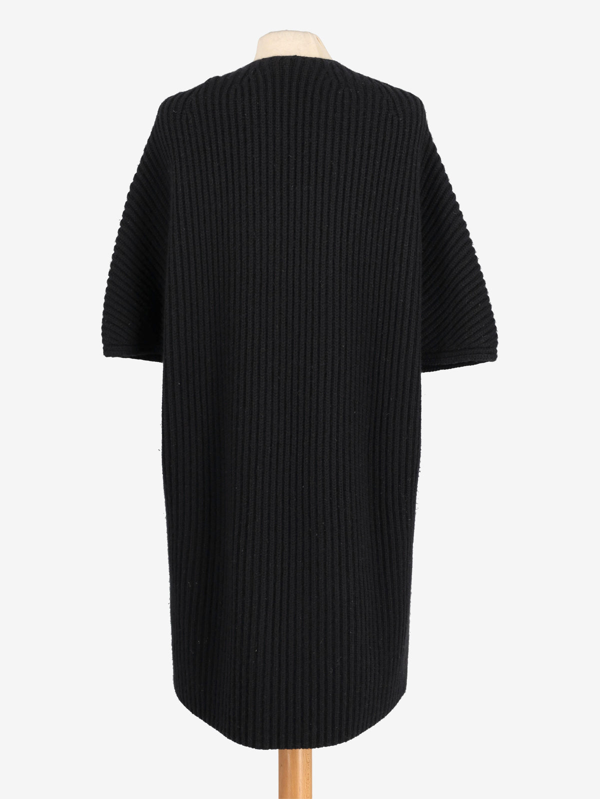 Jil Sander Black Cardigan With Short Sleeves W271125.1  Jil Sander 