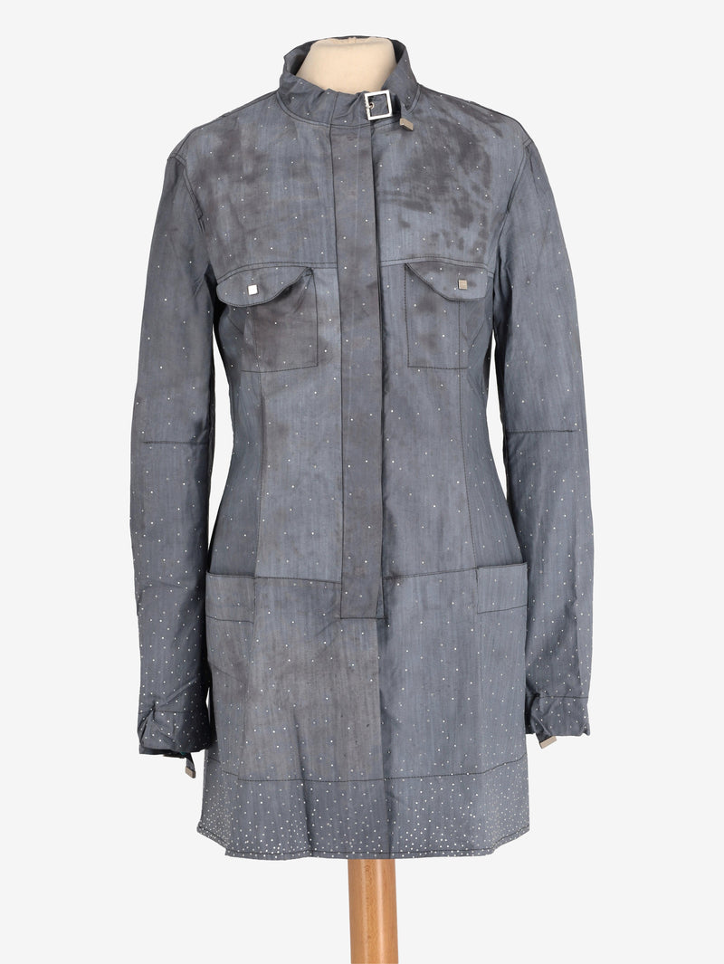 Fendi Trench Jacket With Gemstones W2511.118.15  Fendi 