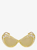 Moschino Yellow Sunglasses With Gems WCV250882.24  Moschino 