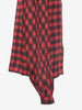 Mila Schön Houndstooth pattern silk skirt and blouse ensemble