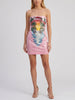 Dsquared2 Nylon Mesh Strapless Mini Dress CVM26.23.208  Dsquared² 