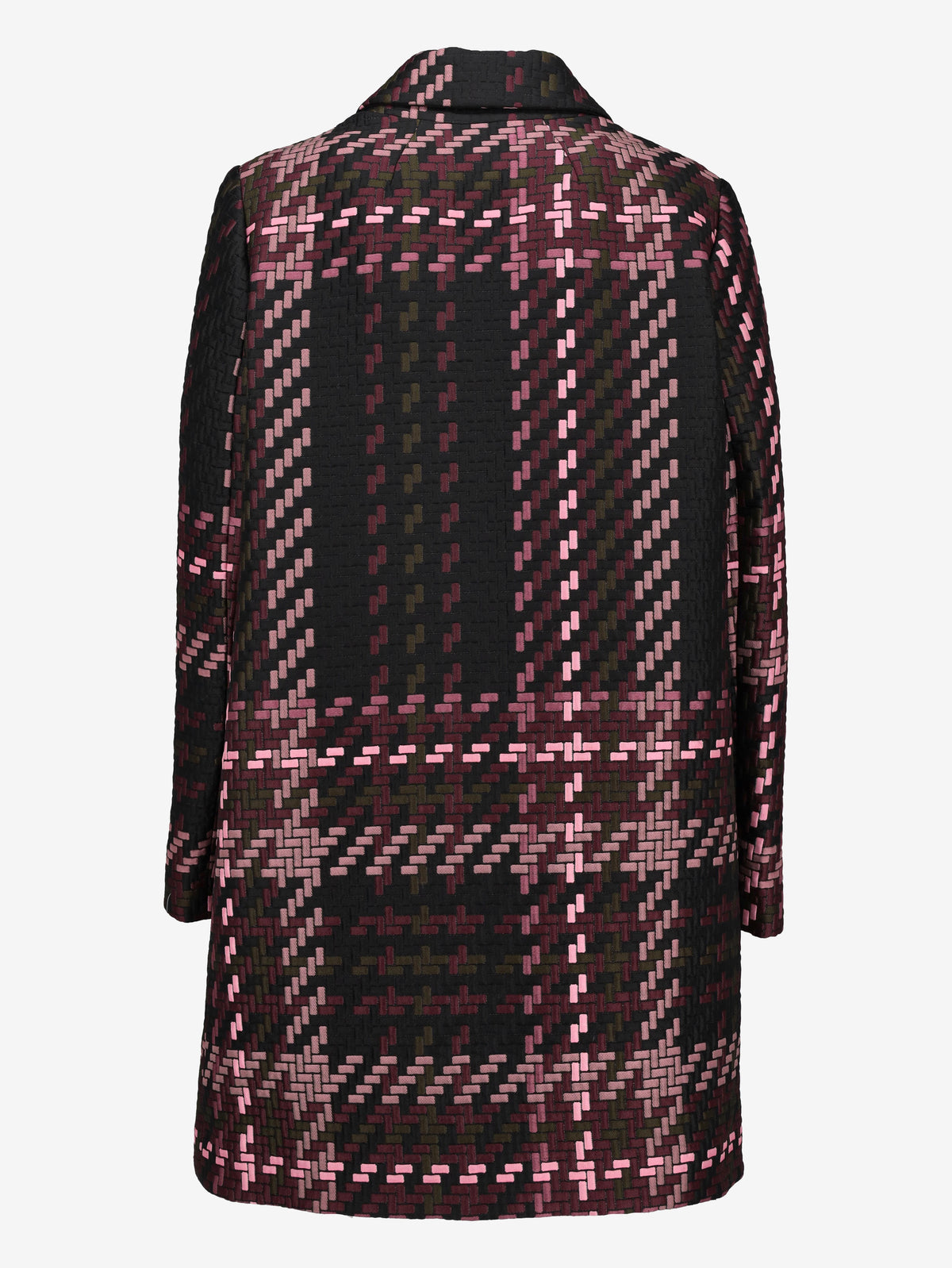 P.A.R.O.S.H. Geometric Multicolor Coat CVM26.22.26  Parosh 