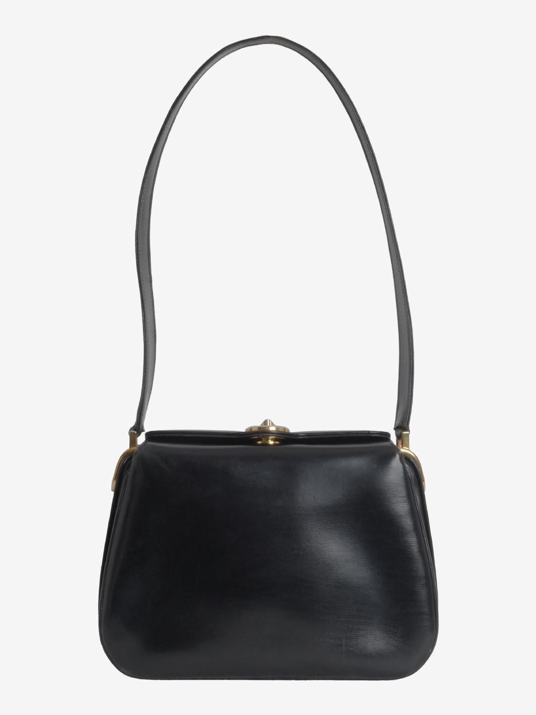 Borsa a tracolla Gucci in pelle - anni '60