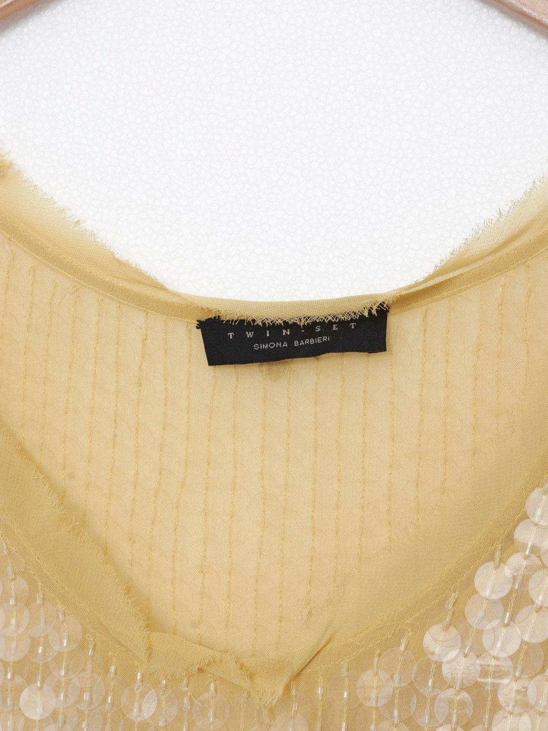 Y2K Twin Set top with sequins CVM20.50.13  Twinset 