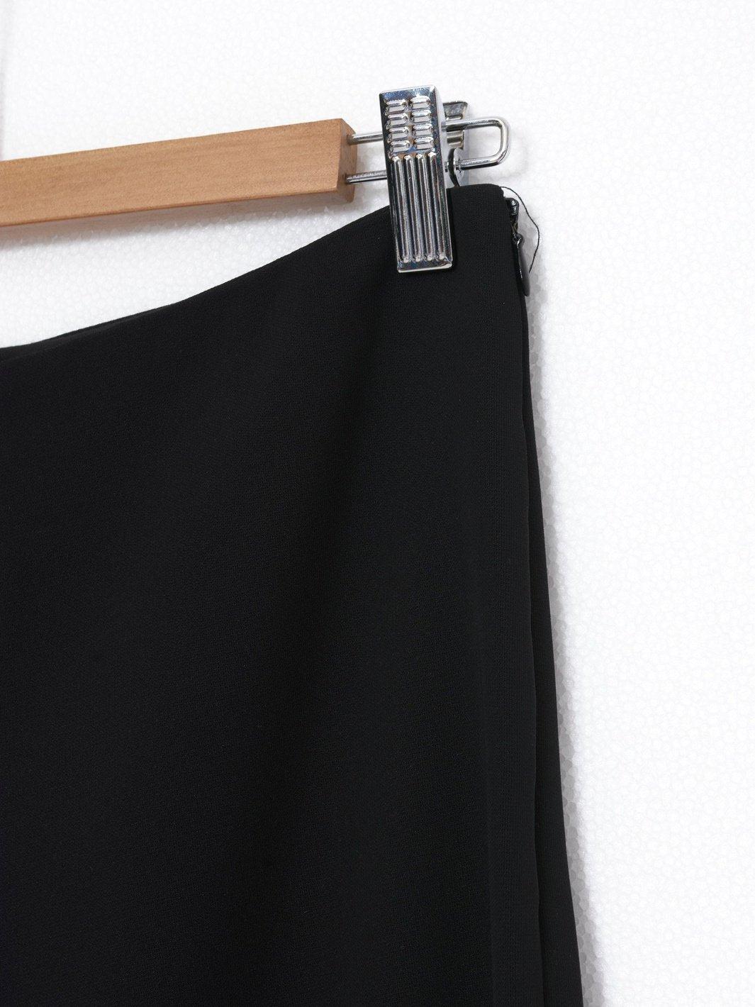 2010 black palazzo pants W22070503  Massimo 