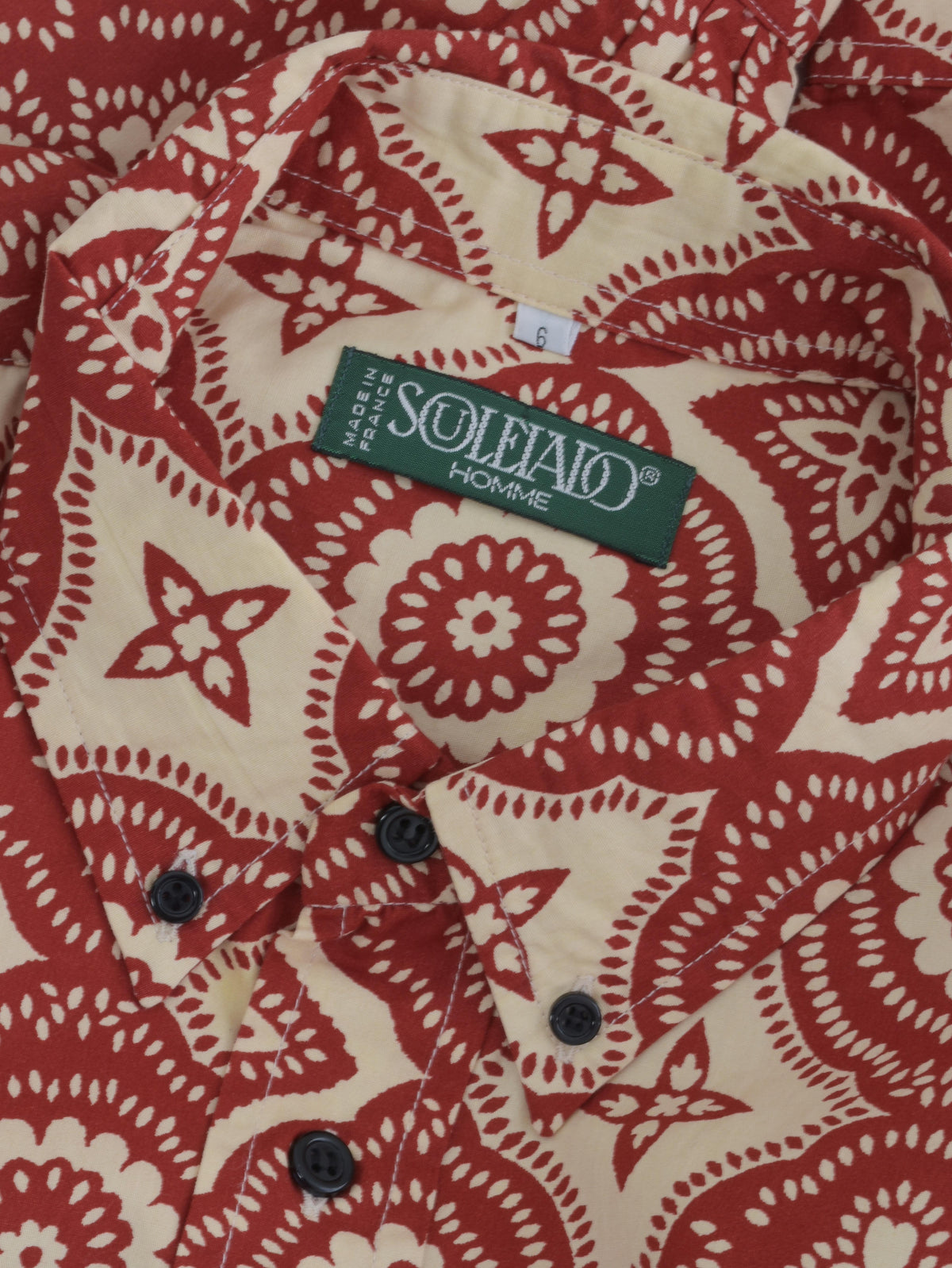 Souleiado Patterned Vintage Shirt WCV241010280  Soleiado 