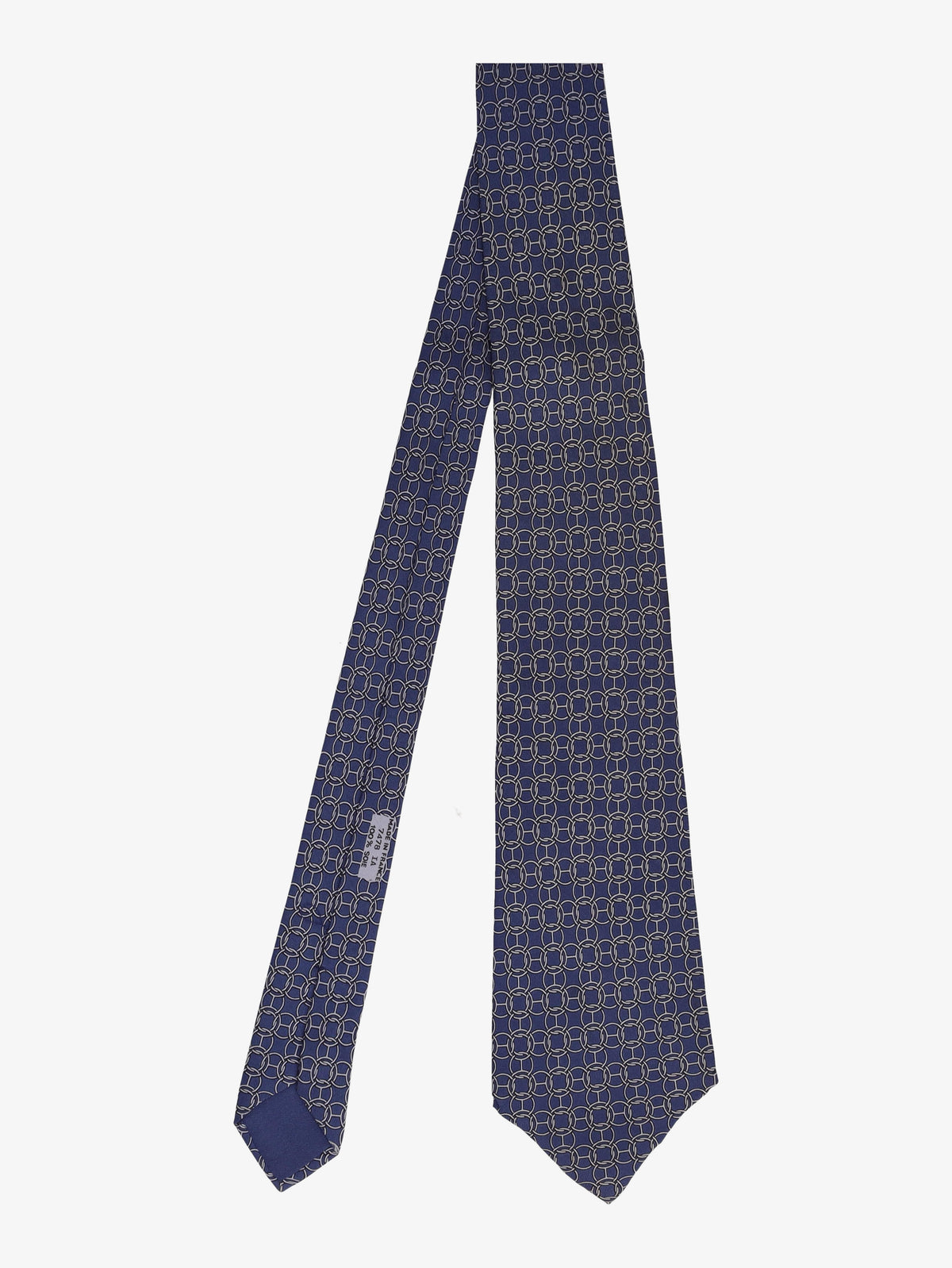 Hermès Patterned Tie 161225.40  Hermes 