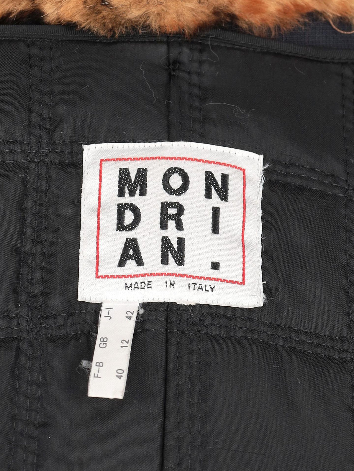 Mondrian Double Lined Coat With Shearling W2511.70  Mondrian 