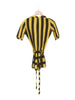 1970s Livio de Simone black and yellow onesie W22070404  Livio De Simone 