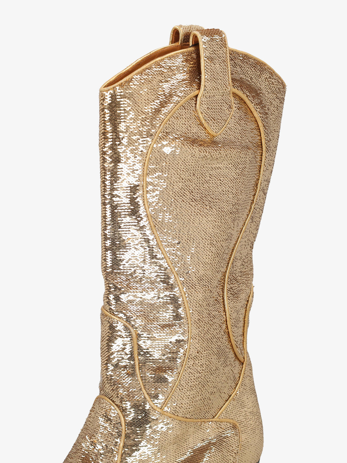 Moschino Gold Camperos Boots WCV250826.50  Moschino 