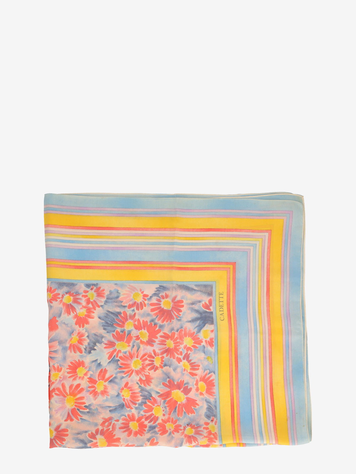 Cadette Flower Patterned Foulard WCV241010421.06  Cadette 