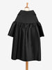 Alberta Ferretti Black Taffetà Overcoat