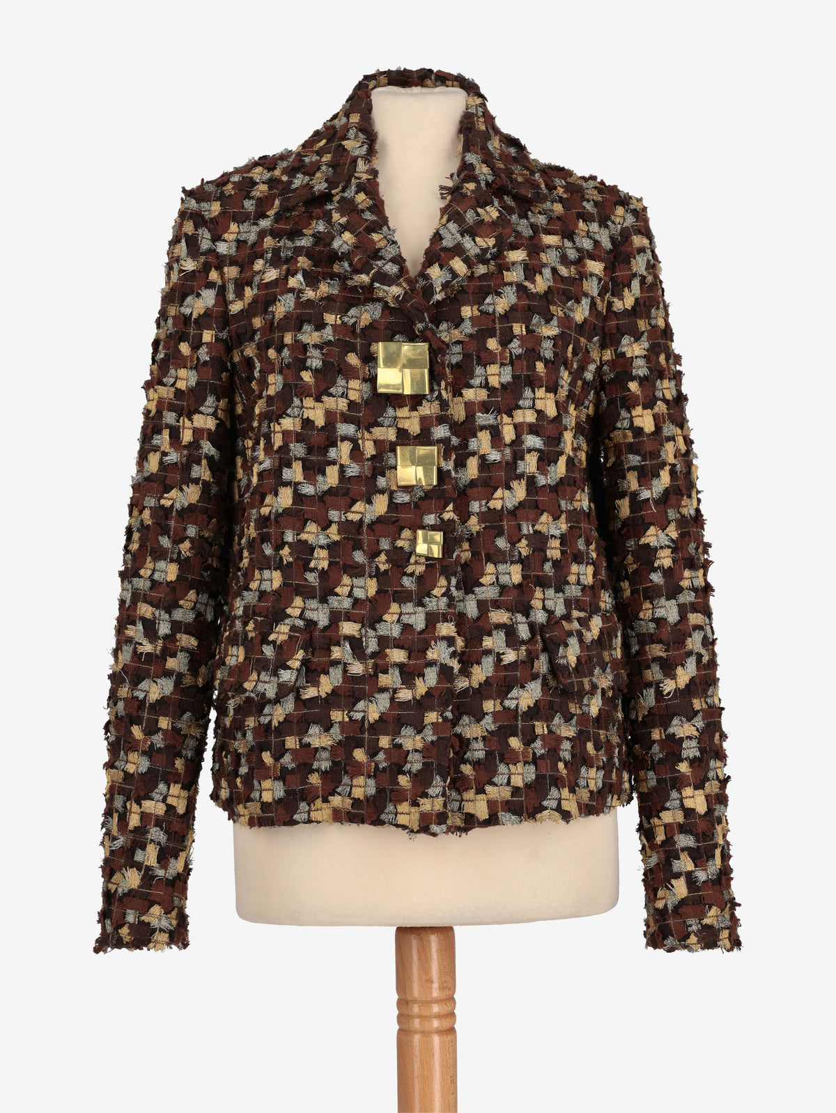 Ermanno Scervino Blazer With Gold-Tone Buttons WCV30052025.40  Ermanno Scervino 