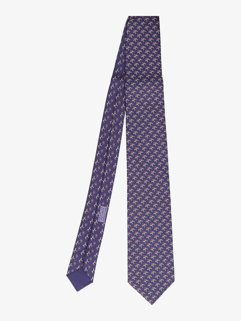 Hermès Little Horses Print Tie 161225.36  Hermes 