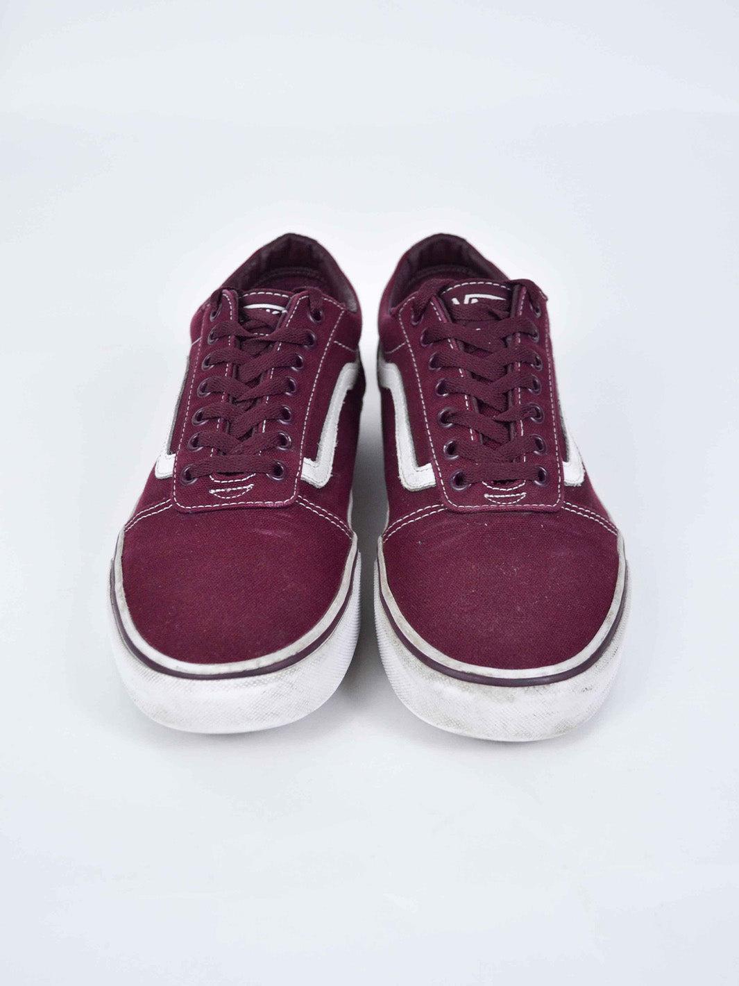 Y2K burgundy suede Vans sneakers W22050618  Vans 