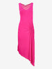 Ungaro Fuchsia Asymmetrical Dress