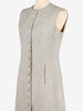 Silver Midi Buttoned Dress - 60s MRTHG.1  Harry halgo 