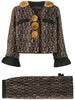 Louis Vuitton Brown Textured Suit MZ19112055  Louis Vuitton 