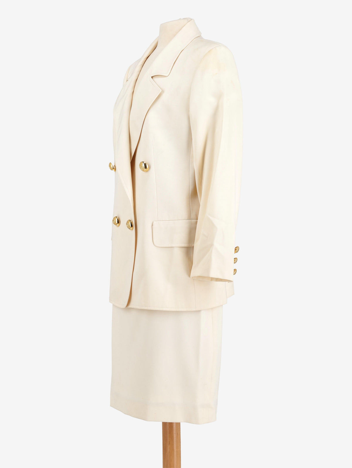 Valentino White Suit W24121252  Valentino 