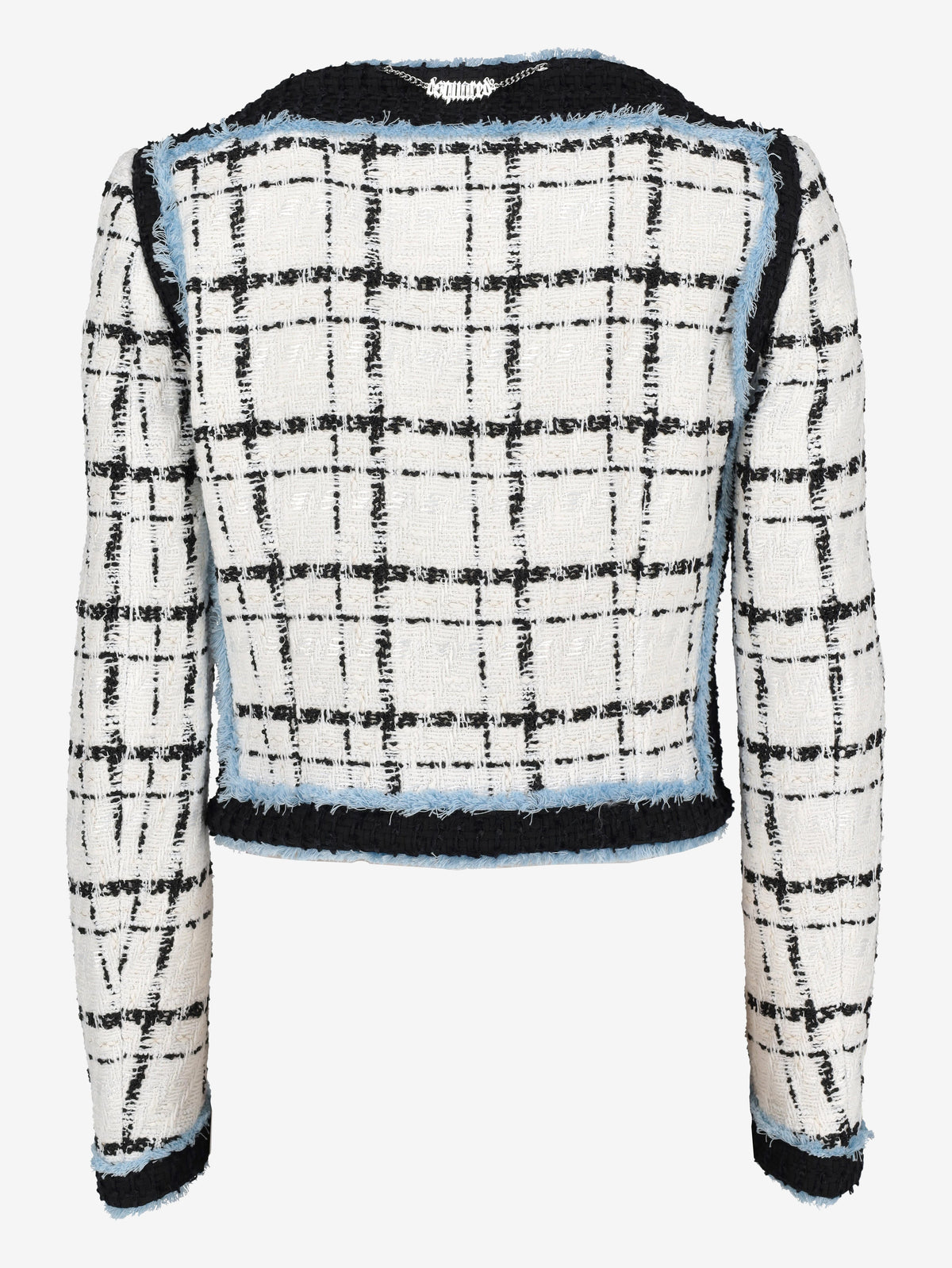 Dsquared2 Bouclé Cropped Bustier Jacket CVM26.23.30  Dsquared² 