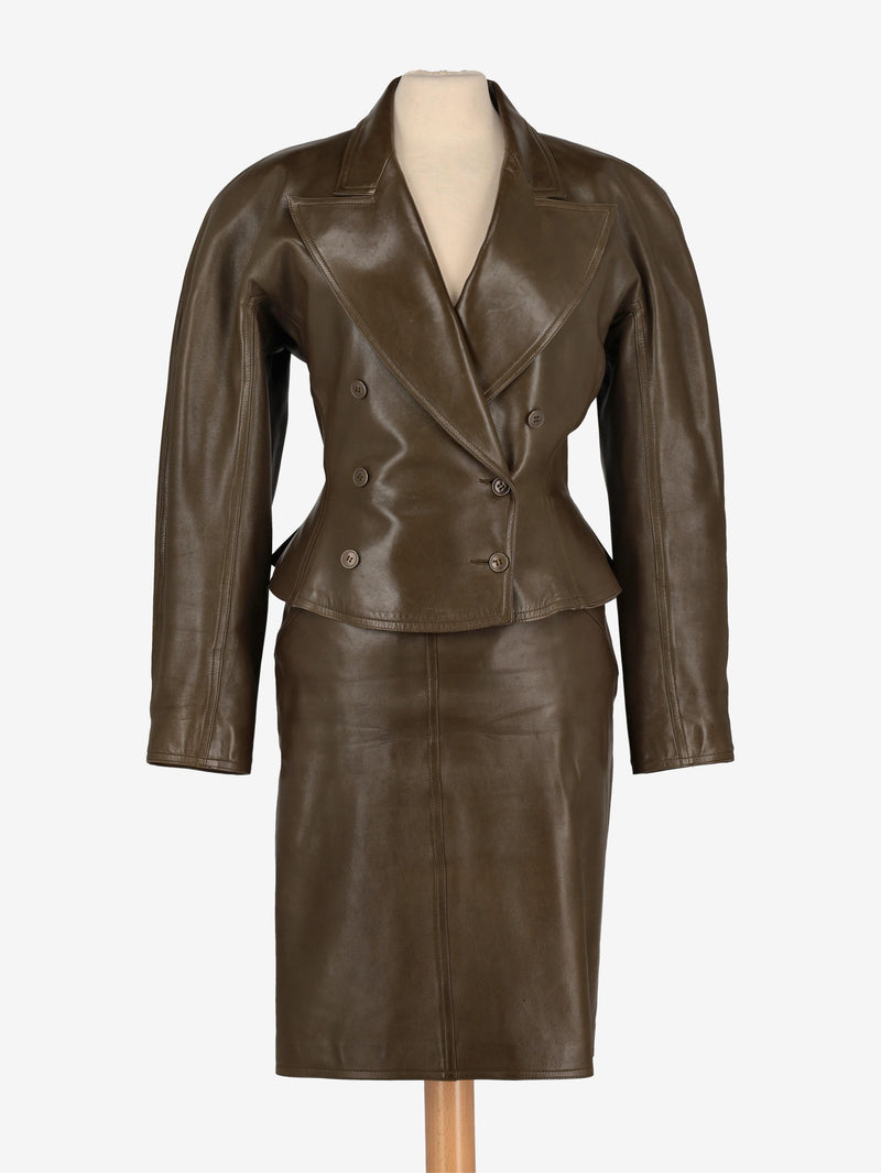 Alaïa Leather Set WCV100432  Alaïa 