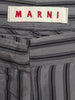 Y2K Marni 条纹真丝七分裤