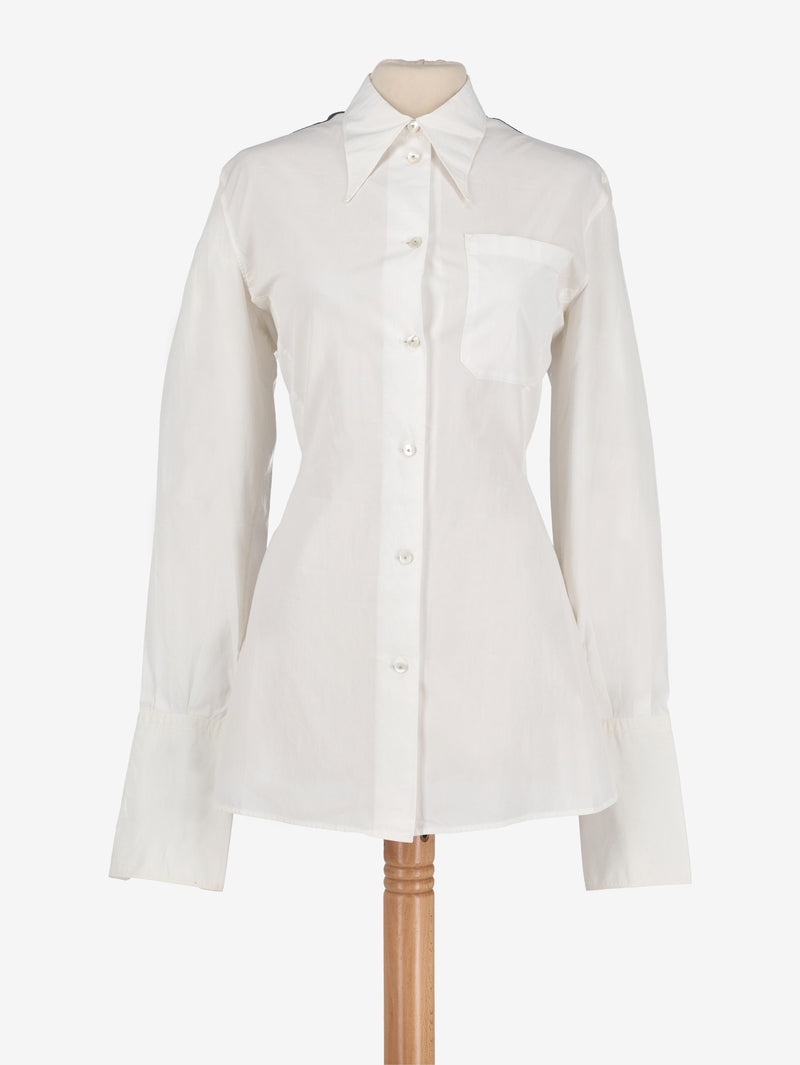 Jean Paul Gaultier Corset Shirt CVB25.53.14 . Jean Paul Gaultier 