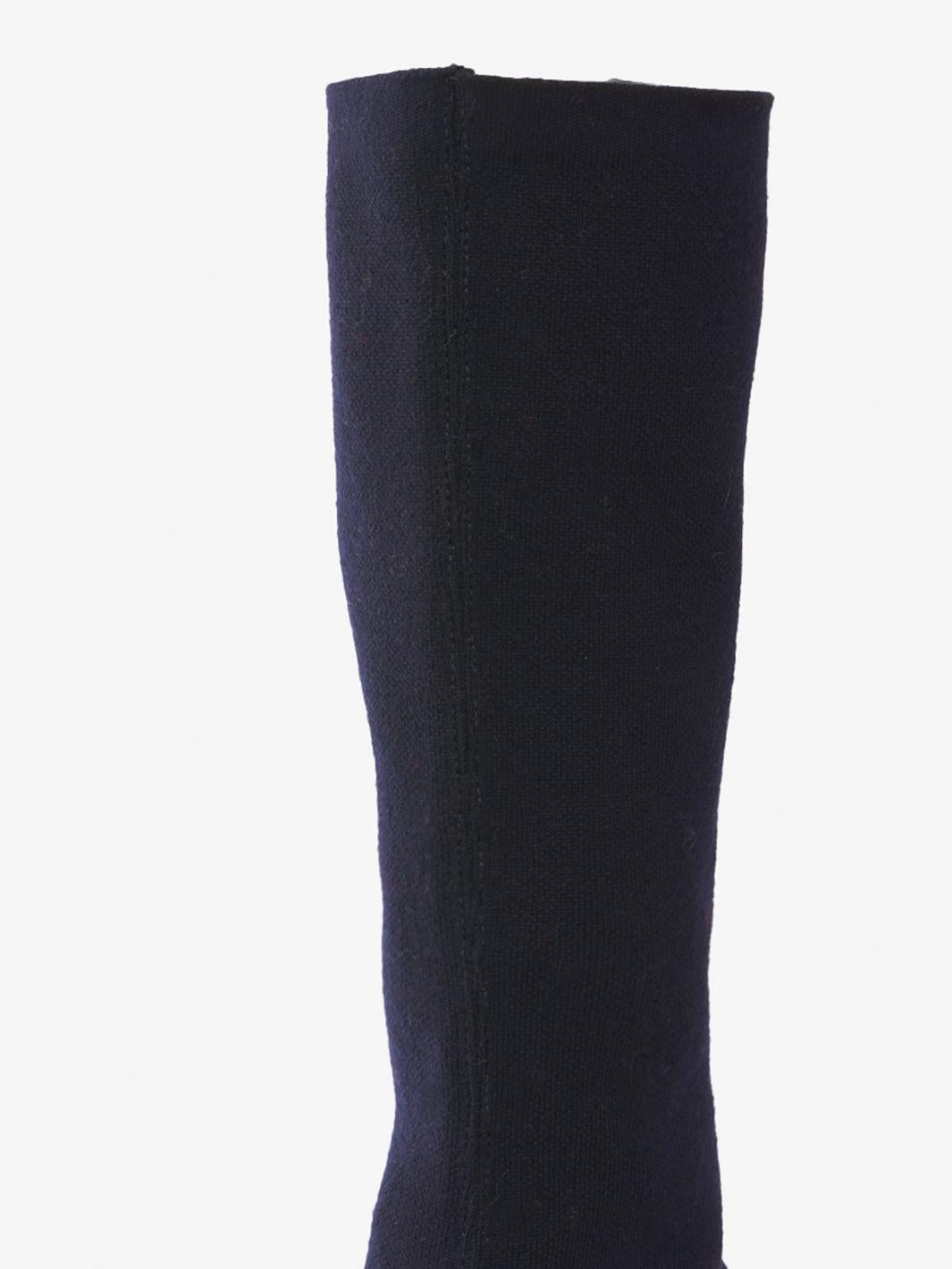 Jil Sander boot with black sock stretch fabric upper W300822.3  Jil Sander 