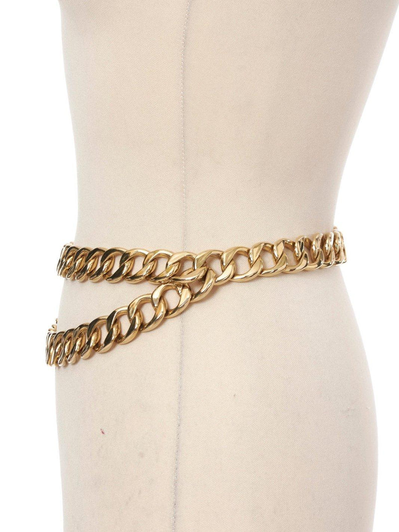 1980s Gianfranco Ferré gold chain belt W22062128  Gianfranco Ferré 