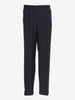 Gianni Versace Blue pinstripe suit in cool wool