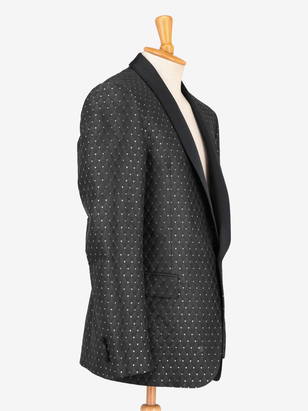 Moschino Black And Silver Suit WCV250841  Moschino 